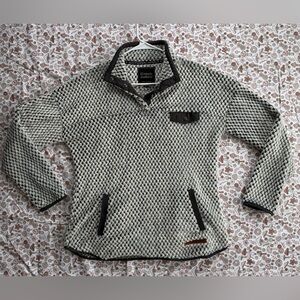 Simply Southern Gray and Black Textured Sweater